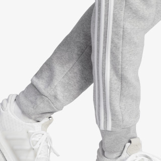 adidas Kalhoty Essentials Fleece 3-Stripes Tapered Cuff 