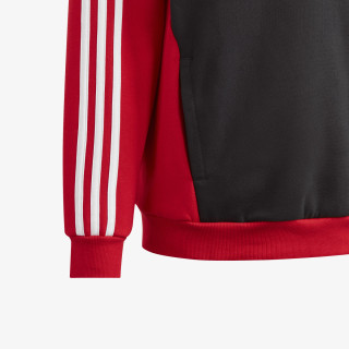 adidas Mikina Tiberio 3-Stripes Colorblock Fleece Kids 