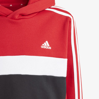 adidas Mikina Tiberio 3-Stripes Colorblock Fleece Kids 