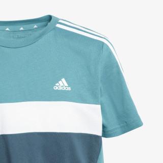 adidas Tričko Tiberio 3-Stripes Colorblock Cotton Kids 