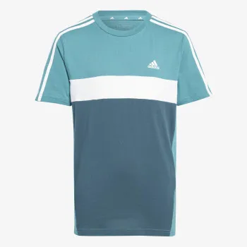 adidas Tričko Tiberio 3-Stripes Colorblock Cotton Kids 