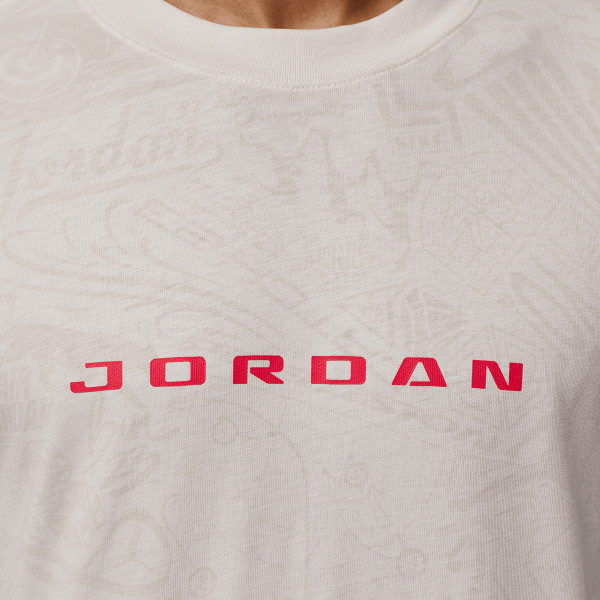 Jordan M J BRK LSR GFX SS CREW 
