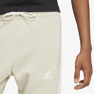 adidas Kalhoty Essentials Fleece 3-Stripes Tapered Cuff 