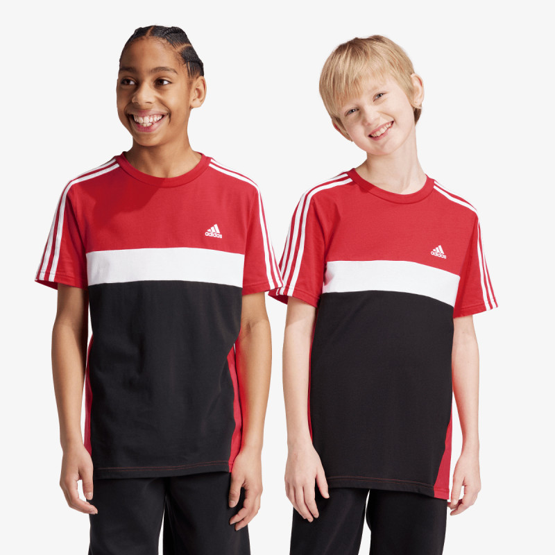 adidas Tričko Tiberio 3-Stripes Colorblock Cotton Kids 