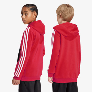 adidas Mikina Tiberio 3-Stripes Colorblock Fleece Kids 