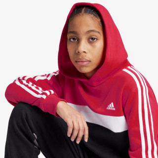 adidas Mikina Tiberio 3-Stripes Colorblock Fleece Kids 