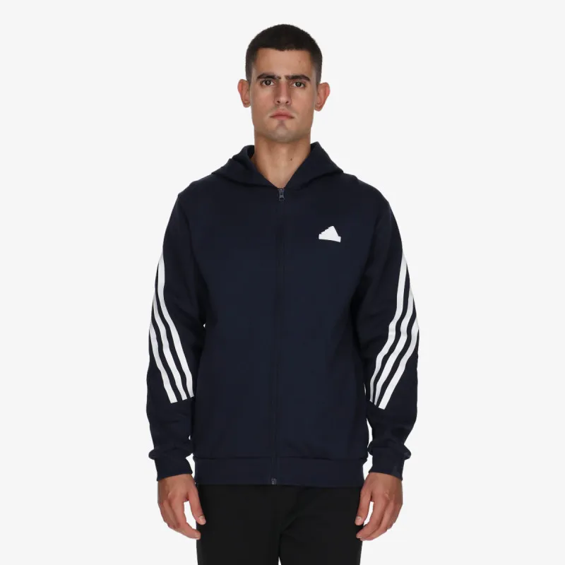 adidas Mikina Future Icons 3 Stripes Full Zip