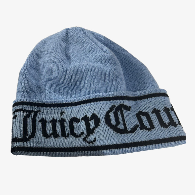 INGRID FLAT KNIT BEANIE 