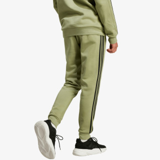 adidas Kalhoty Essentials Fleece 3-Stripes Tapered Cuff 