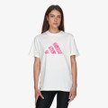 adidas W C CAMO TEE 