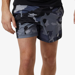 New Balance PRINTED ACCELERATE 5 INCH SHORT 