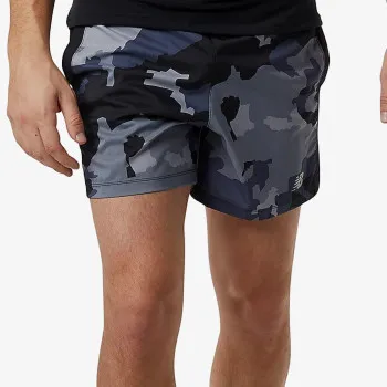 NEW BALANCE NEW BALANCE PRINTED ACCELERATE 5 INCH SHORT MS23229-THN 