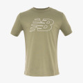 New Balance Flying NB T-Shirt Green 