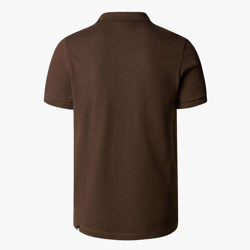 The North Face M PREMIUM POLO PIQUET-EU DEMITASSE BROWN 