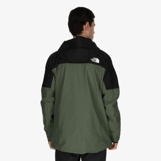 The North Face M PWDRFLO FL JKT THYME/TNF BLACK 