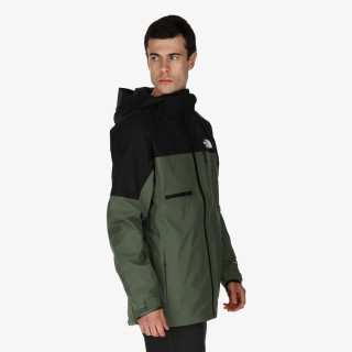 The North Face M PWDRFLO FL JKT THYME/TNF BLACK 