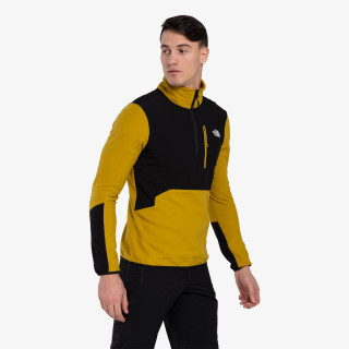 The North Face M GLACIER PRO 1/4 ZIP - EU MINERAL GOLD/ 