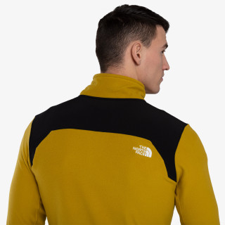 The North Face M GLACIER PRO 1/4 ZIP - EU MINERAL GOLD/ 