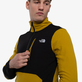 The North Face M GLACIER PRO 1/4 ZIP - EU MINERAL GOLD/ 