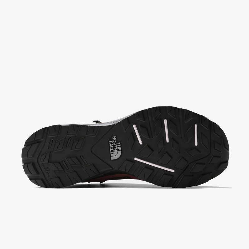 The North Face W CRAGSTONE MID WP WILD GINGER/TNF BLACK 