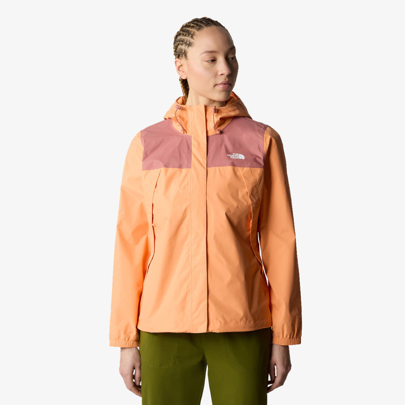 The North Face W ANTORA JACKET PEACH GRANITE/LIGHT MAH 