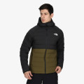 The North Face M BELLEVIEW STRETCH DOWN HOODIE TNF BLAC 