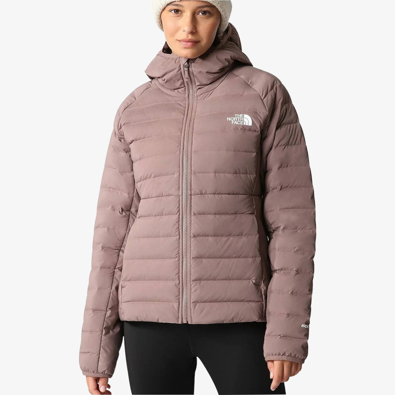 The North Face W BELLEVIEW STRETCH DOWN HOODIE DEEP TAU 