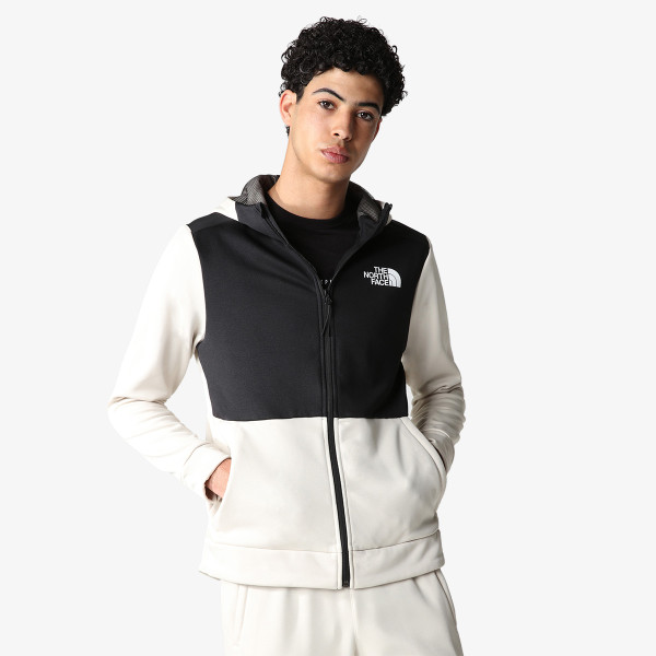 The North Face M MA FULL ZIP FLEECE - EU SANDSTONE/TNF 