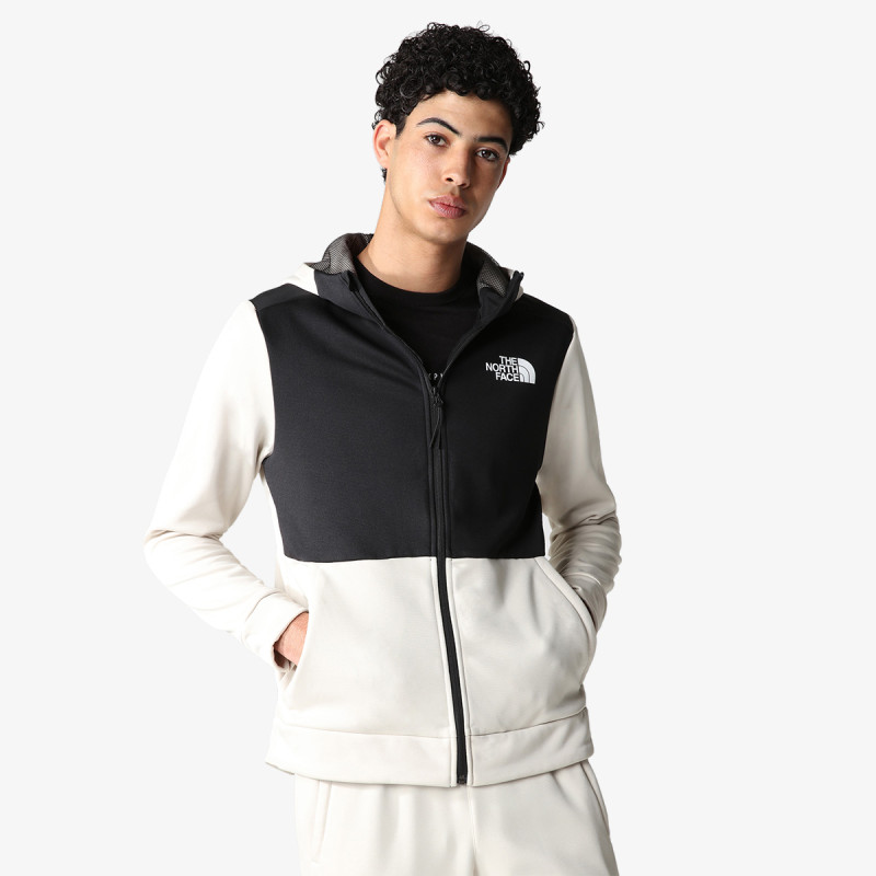 The North Face M MA FULL ZIP FLEECE - EU SANDSTONE/TNF 