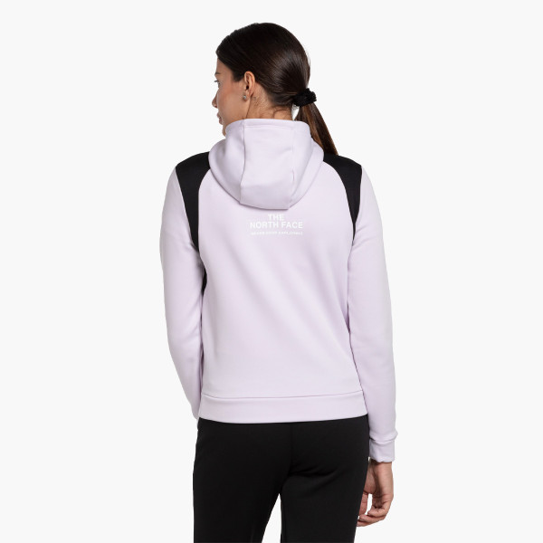 The North Face W MA FULL ZIP FLEECE - EU LAVENDER FOG/T 