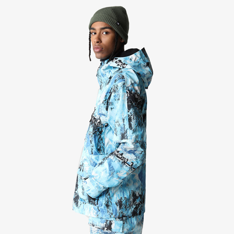 The North Face M PRINTED DRAGLINE JACKET NRSBLUCLNVNNEV 