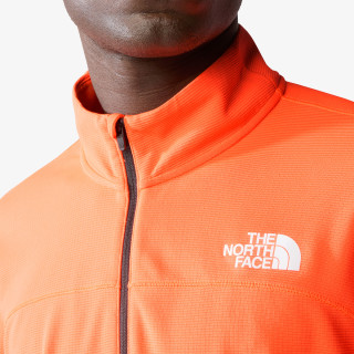 The North Face M SUNRISER 1/4 ZIP VIVID FLAME 