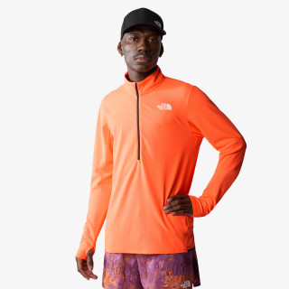 The North Face M SUNRISER 1/4 ZIP VIVID FLAME 