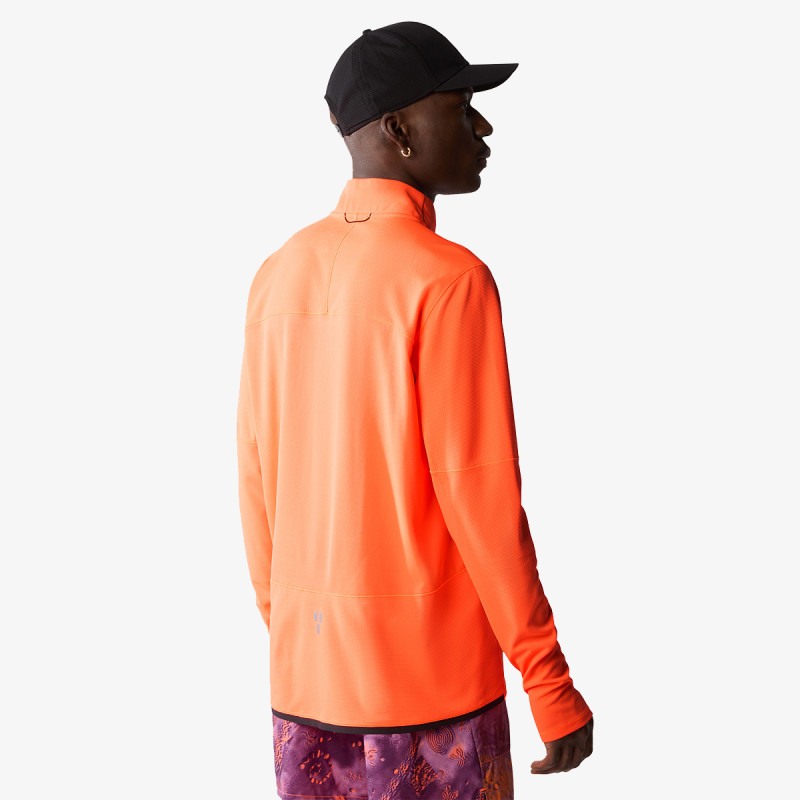 The North Face M SUNRISER 1/4 ZIP VIVID FLAME 