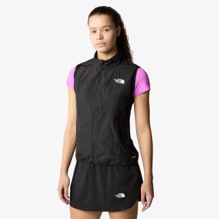 The North Face W HIGHER RUN WIND VEST TNF BLACK 
