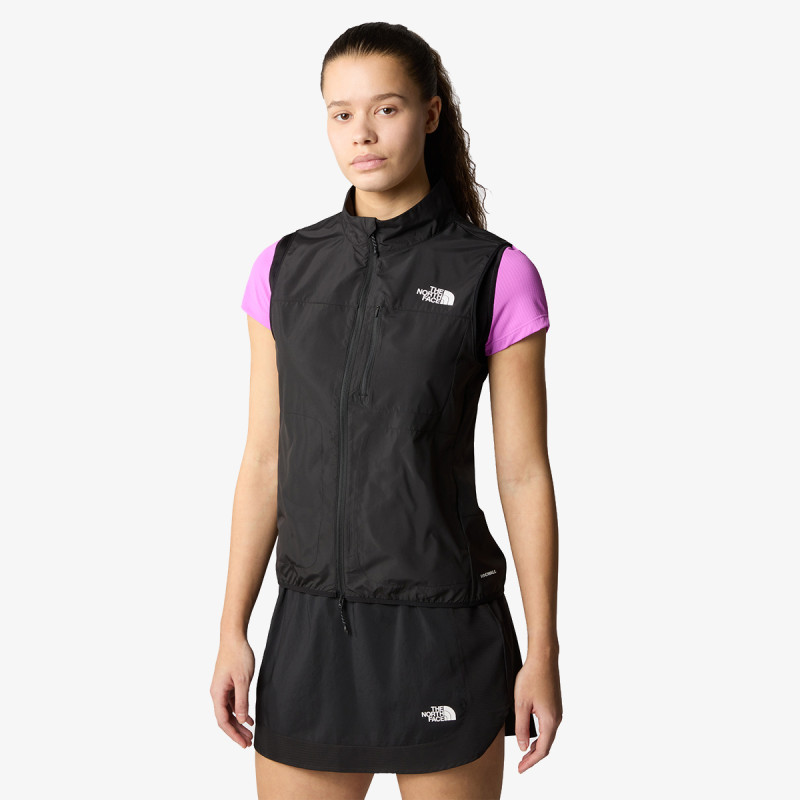 The North Face W HIGHER RUN WIND VEST TNF BLACK 