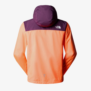 The North Face M HIGHER RUN WIND JACKET VIVID FLAME/BLA 