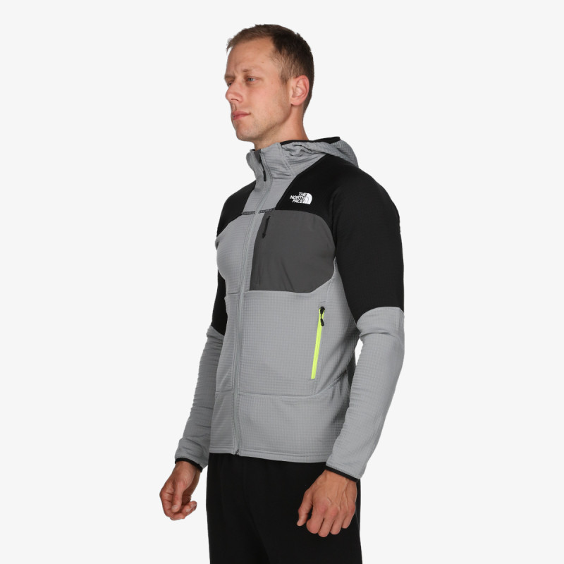 The North Face M STORMGAP POWERGRID HOODIE MONUMENT GRE 