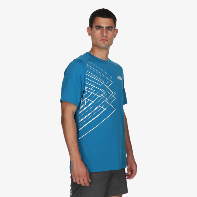 The North Face M MA S/S TEE GRAPHIC ADRIATIC BLUE/ASPHA 