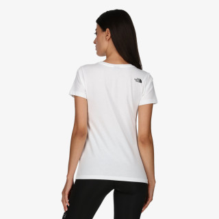 The North Face W S/S EASY TEE TNF WHITE 