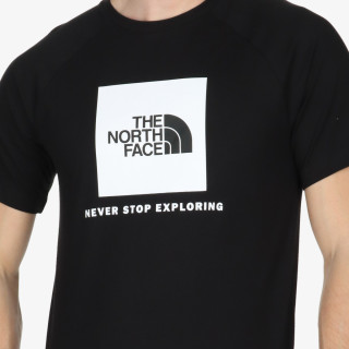 The North Face M S/S RAGLAN REDBOX TEE TNF BLACK 