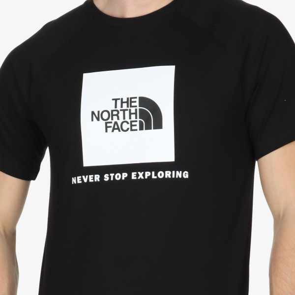 The North Face M S/S RAGLAN REDBOX TEE TNF BLACK 