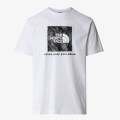 The North Face M S/S RAGLAN REDBOX TEE TNF WHITE/SMOKED 