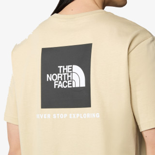 The North Face M S/S REDBOX TEE GRAVEL 