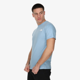 The North Face M S/S REDBOX TEE STEEL BLUE 