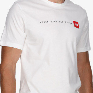 The North Face M S/S NEVER STOP EXPLORING TEE TNF WHITE 