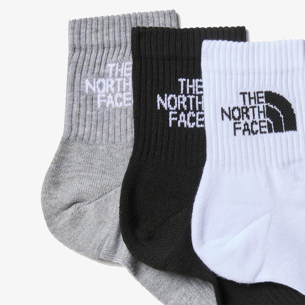 The North Face MULTI SPORT CUSH QUARTER SOCK 3P 
