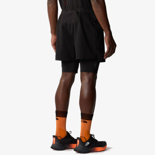 The North Face M SUNRISER 2IN1 SHORT 4IN TNF BLACK 