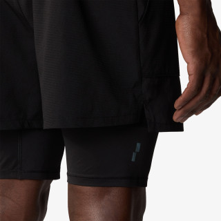 The North Face M SUNRISER 2IN1 SHORT 4IN TNF BLACK 