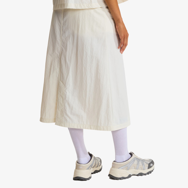 The North Face W TNF Red Box Nylon Belted Skirt 